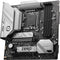 MSI B760M PROJECT ZERO - Micro-ATX Moederbord - Intel LGA 1700 - 4x DDR5 - 256 GB maximum geheugen