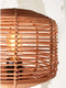 GOOD&MOJO Vloerlamp Tanami - Bamboe/Rotan - Ø25cm - Modern - Staande lampen voor Woonkamer - Slaapkamer