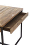 Riviera Maison Eettafel Uitschuifbaar - Shelter Island Dining Table Extendable - 220/300x90 cm - Zwart