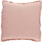 Casa Vivante Berkeley - Sierkussen - Biologisch katoen - Roze - L45 x B45 cm