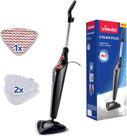 Vileda Steam Plus Power Pad - Stoomreiniger - 99,9% bacteriën doden - 1550 W