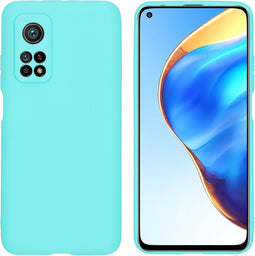 iMoshion Hoesje Geschikt voor Xiaomi Mi 10T Pro / Mi 10T Hoesje Siliconen - iMoshion Color Backcover - Mintgroen