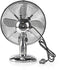 Nedis FNTB20ECR30 - Tafelventilator - Verstelbaar met 3 standen en zwenkfunctie - Verchroomd