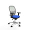 Piqueras y Crespo 2D086N0 - Bureaustoel - Verstelbare hoogte met armleuning - Blauw