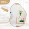 Coast Asymmetrische wandspiegel - 78 x 56 cm - HD reflectie - Goud