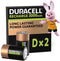 Duracell Recharge Ultra D-batterijen - Oplaadbaar 3000 mAh NiMH - (2 stuks)