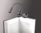 K&M 12244 - Lessenaarlampje, 2 koppen, 2 leds