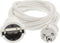 K\xf6nig EC103F1WH Stekkerdoos 1-Wegs 3 m Wit - Protective Contact