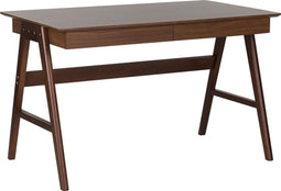SHESLAY - Bureau - Donkere houtkleur - MDF