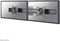 Neomounts FPMA-CB200BLACK - Monitorsteun - Voor 2 schermen tot 27 inch - Zwart