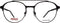 Heren Brillenframe Hugo Boss Ø 53 mm