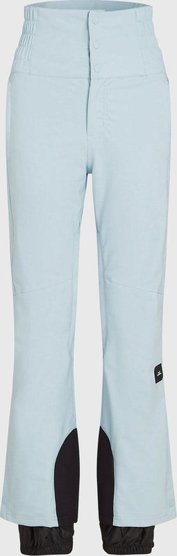 O'Neill Aplite Pro Slim - Skibroek dames - 20K waterdichtheid - Lichtblauw - Maat S