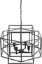 Light & Living Hanglamp 4L 69x64x56 cm DALISIA mat zwart