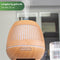 Nova Green - Aroma Diffuser - Luchtbevochtiger 550ml - Afstandsbediening - Houtlook