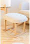 Childhome Voetensteun - Schommelstoel - Comfortabel linnen - Beige