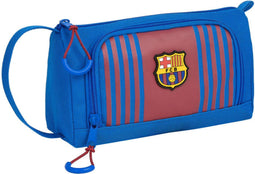 F.C. Barcelona - Etui - Kastanjebruin Marineblauw 20 x 11 x 8.5 cm (32 Onderdelen)