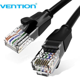 Vention CAT 6 UTP - Netwerkkabel 8m - 1000Mbps - Zwart
