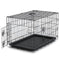 Avalo Hondenbench XXS - Opvouwbare Kooi - 2 Deuren - 50x30x35 CM - Zwart