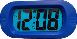 Balance Time LCD - Wekker - EL blue achtergrondverlichting - Kobalt Blauw