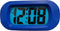 Balance Time LCD - Wekker - EL blue achtergrondverlichting - Kobalt Blauw