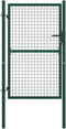 vidaXL - Poort - 100x175 - cm - staal - groen