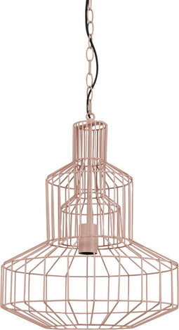 Light & Living Hanglamp Fynn - 40cm - Lichtroze