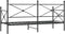 vidaXL - Slaapbank - zonder - matras - 90x190 - cm - staal - zwart