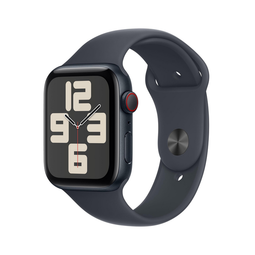 Apple Watch SE (2024) - Smartwatch - 44mm GPS + Cellular - Zwart
