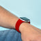 iMoshion Siliconen bandje Multipack voor Fitbit Versa 4 / 3 / Sense (2) - Zwart / Grijs / Rood