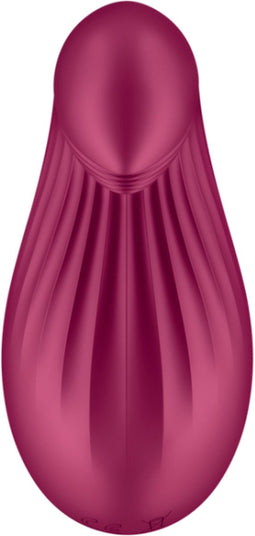 Satisfyer, vibrator, oplegvibrator, 'Dipping Delight', 2 motoren, gemaakt van siliconen