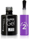 Rimmel London SuperGel Gel Nagellak Top Coat - 00 Transparant