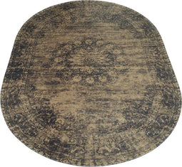 Vloerkleed Viola Green - Ovaal 160 x 230 cm
