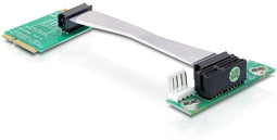 Delock 41370 - Riser Card - PCI Express x1 naar Mini PCI Express - Multi-color