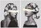 Schilderij Home ESPRIT Vrouw Gouden Modern 70 x 3,7 x 100 cm (2 Stuks)