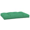 Palletkussen 120x80x12 cm stof groen