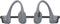 Shokz OpenSwim Pro - Waterdichte Sporthoofdtelefoon - Bone Conduction - Bluetooth & MP3 - Grijs