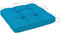 vidaXL - Palletkussen - 58x58x10 - cm - stof - blauw