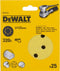 DeWalt DT3118-QZ - Schuurpapier - 320 korrel - 125 mm (25 stuks)