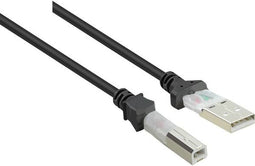 Renkforce RF-4463064 - USB-B Kabel - 30 cm - Zwart