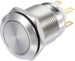 TRU COMPONENTS LAS1-GQ-11/S Drukschakelaar 250 V/AC 3 A 1x aan/(aan) Moment IP65 1 stuk(s)