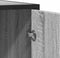 vidaXL - Dressoir - 92x35x76 - cm - bewerkt - hout - grijs - sonoma - eikenkleurig