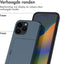 imoshion Hoesje Geschikt voor iPhone 14 Pro Hoesje - Ruimte voor 2 pasjes - imoshion Backcover met pasjeshouder - Donkerblauw