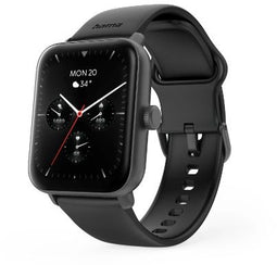 Hama 6010 - Smartwatch - Waterdicht IP68 - Zwart