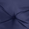 vidaXL - Zitkussen - rond - Ø - 60x11 - cm - oxford - stof - marineblauw