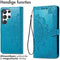 iMoshion Hoesje Geschikt voor Samsung Galaxy S23 Ultra Hoesje Met Pasjeshouder - iMoshion Mandala Bookcase - Turquoise
