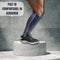 Sandside Compressiekousen - Sport Compressie Sokken - Ondersteuning en Comfort - Donkerblauw (2 Paar)