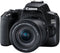 Canon EOS 250D - Spiegelreflexcamera - 24.1MP 4K video - Zwart