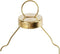 CC Metalen Hanger 13 mm Goud 25 stuks