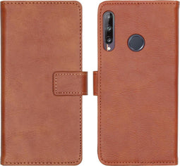 iMoshion Hoesje Geschikt voor Huawei P40 Lite E Hoesje Met Pasjeshouder - iMoshion Luxe Bookcase - Bruin