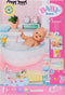 BABY born Bad - Poppenbad - Lichtjes en geluidseffecten - Wit
